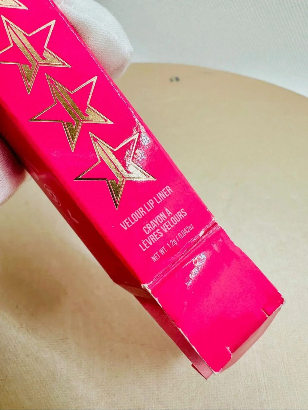 Jeffree Star Cosmetics Pink Lip Liner with Gold Cap